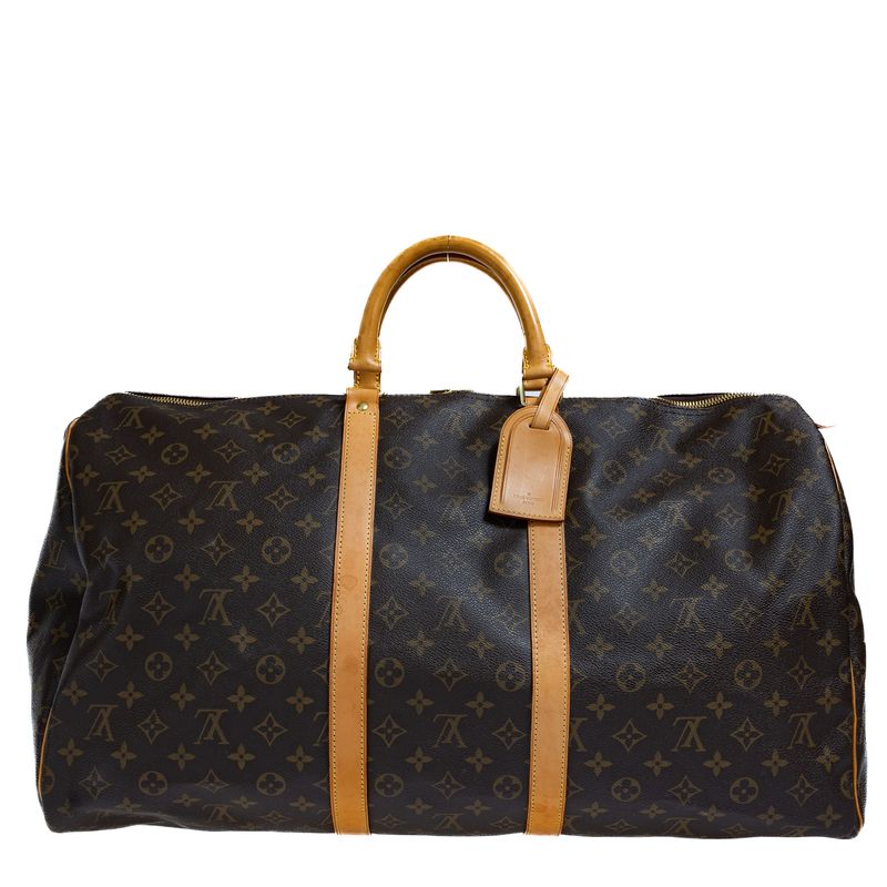 Mala-Louis-Vuitton-Keepall-55-Canvas-Monograma