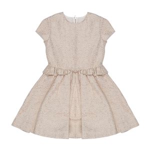 Vestido Tartine et Chocolat Infantil Rosa e Dourado