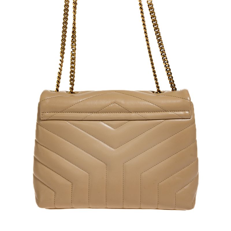 Bolsa-Saint-Laurent-Loulou-Media-Couro-Bege