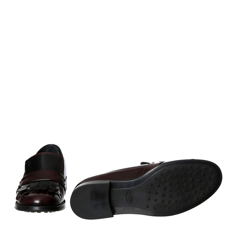Mocassim-Tod-s-Couro-Bicolor