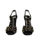 Sandalia-Gucci-Studs-Couro-e-Camurca-Preta