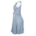 Vestido-Patricia-Viera-Couro-Azul