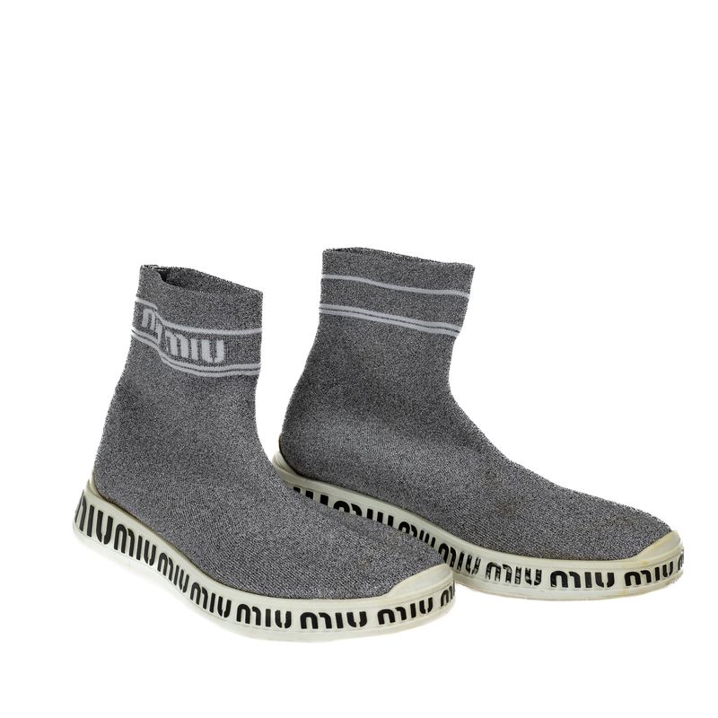 Tenis-Miu-Miu-Lurex-Prateado