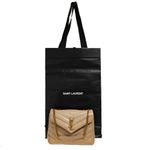 Bolsa-Saint-Laurent-Loulou-Media-Couro-Bege
