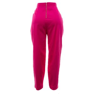 Calça Tufi Duek Bolso Ilhós Pink