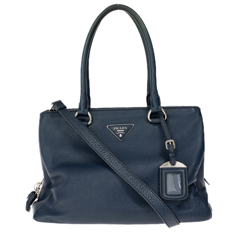 Bolsa-Prada-Bauletto-Vitello-Daino-Azul