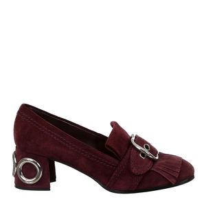 Sapato Miu Miu Ilhós e Franjas