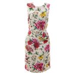 Vestido-Dolce---Gabbana-Jacquard-Branco-Florido