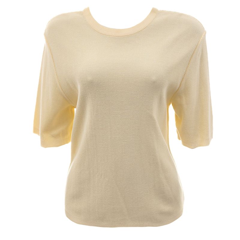 Blusa-Coven-Trico-Flor-Pluma-Bege