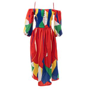 Vestido Allmost Vintage Multicolorido
