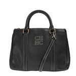 Bolsa-Carolina-Herrera-Couro-Preta