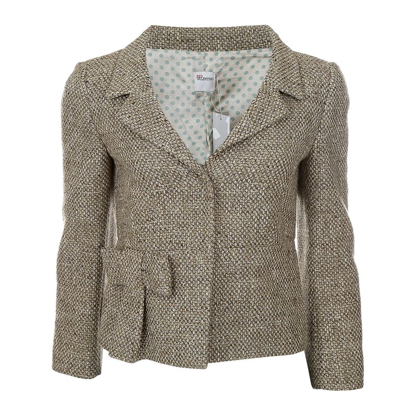 Blazer-Red-Valentino-Tweed-e-Laco