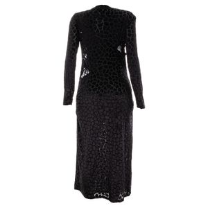 Vestido Lilly Sarti Rive Gauche Preto
