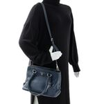 Bolsa-Prada-Bauletto-Vitello-Daino-Azul