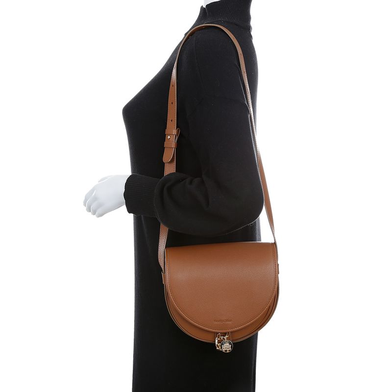 Bolsa-See-by-Chloe-Mara-Saddle-Marrom