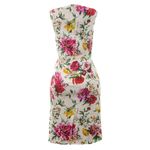 Vestido-Dolce---Gabbana-Jacquard-Branco-Florido