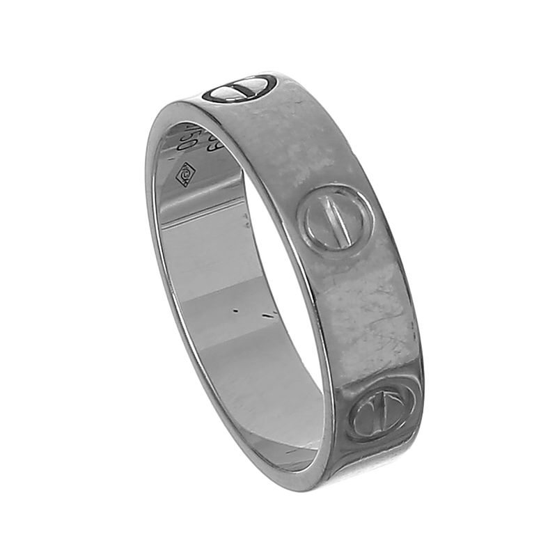 Anel-Cartier-Love-Ouro-Branco