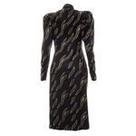 Vestido-Tufi-Duek-Manga-Bufante-Preto