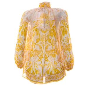 Camisa Zimmermann Lyre Billow Estampada