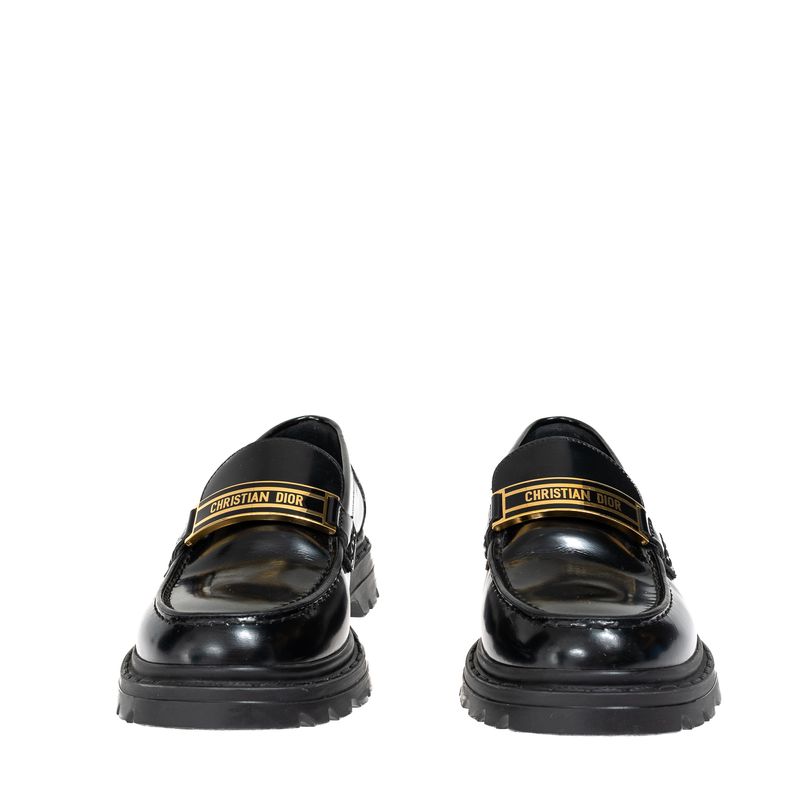 Mocassim-Christian-Dior-Code-Escovado-Preto