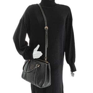 Bolsa Carolina Herrera Couro Preta