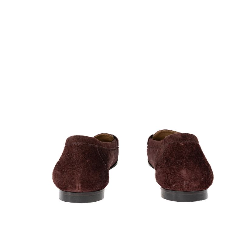 Mocassim-Salvatore-Ferragamo-Camurca-Marrom