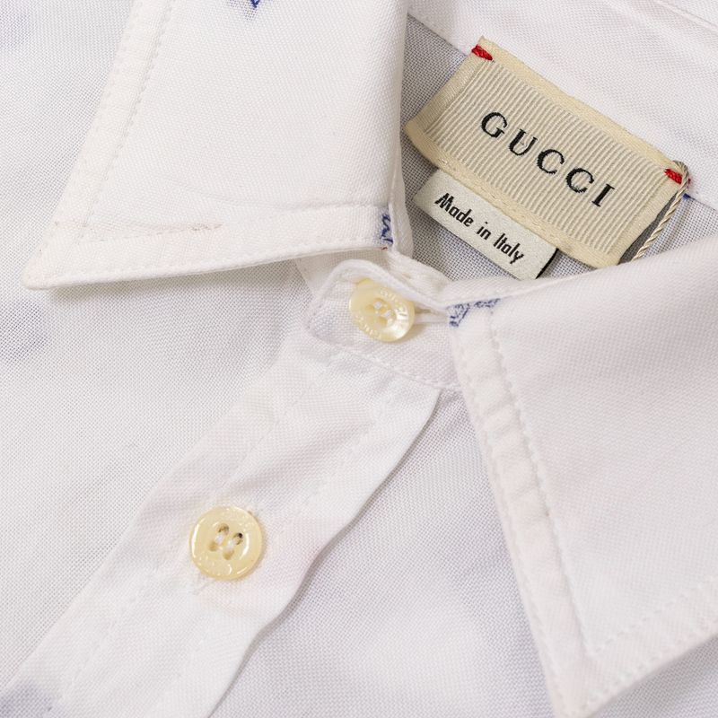 Camisa-Gucci-Infantil-Branca-Bordada