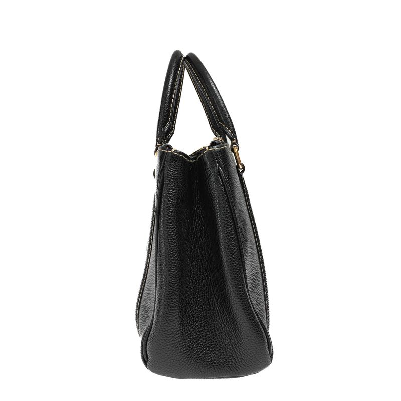 Bolsa-Carolina-Herrera-Couro-Preta