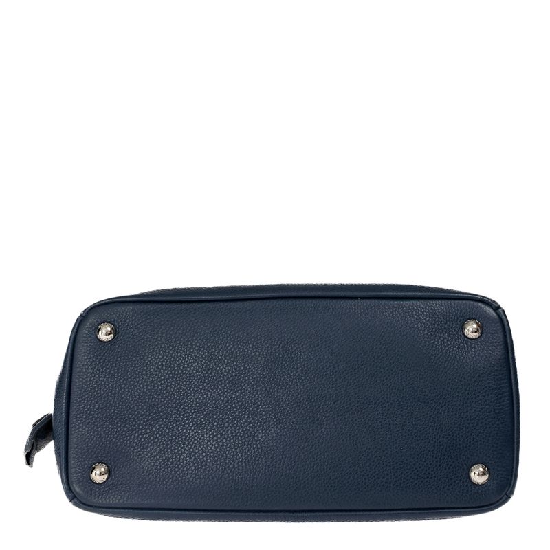Bolsa-Prada-Bauletto-Vitello-Daino-Azul
