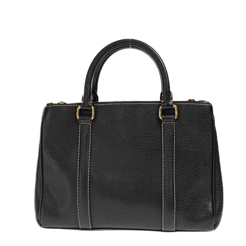 Bolsa-Carolina-Herrera-Couro-Preta