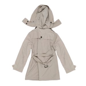 Trench Coat Burberry Infantil Bege