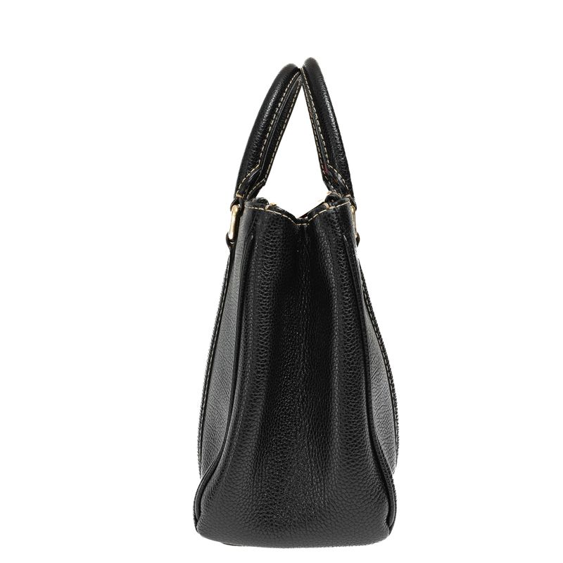 Bolsa-Carolina-Herrera-Couro-Preta