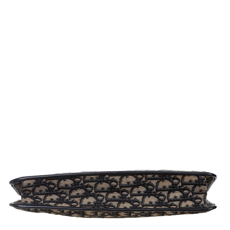 Clutch-Christian-Dior-Diorissimo-Couro-Preto