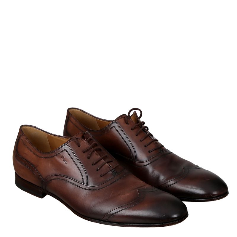 Sapato-Social-Gucci-Couro-Marrom