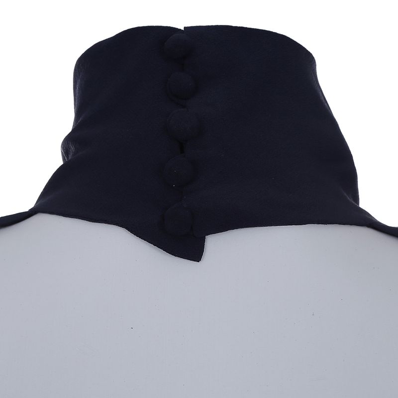 Vestido-Louis-Vuitton-Seda-Azul-Marinho-