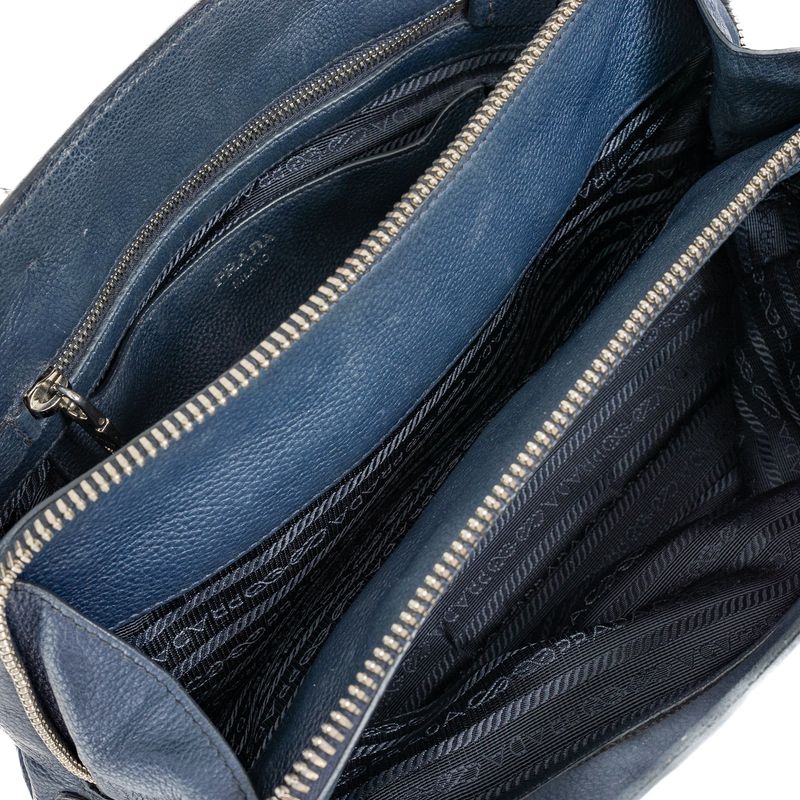 Bolsa-Prada-Bauletto-Vitello-Daino-Azul