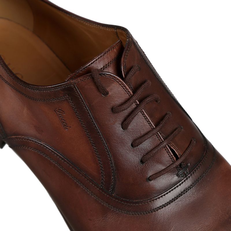 Sapato-Social-Gucci-Couro-Marrom