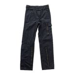 Calca-Burberry-Infantil-Cargo-Preta