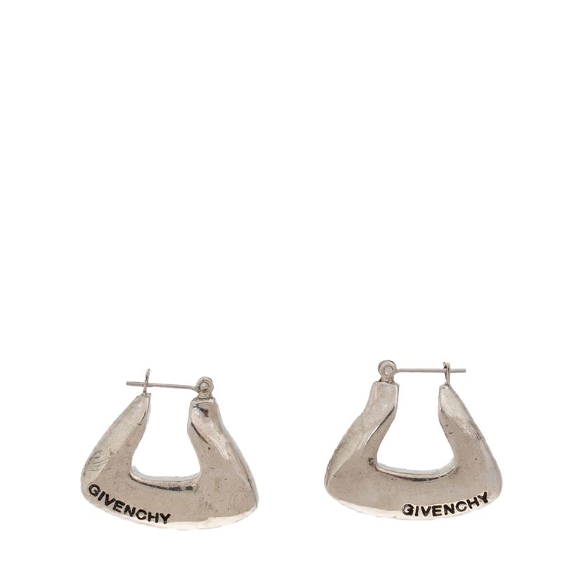 Brinco-Givenchy-Trapezio-Prateado