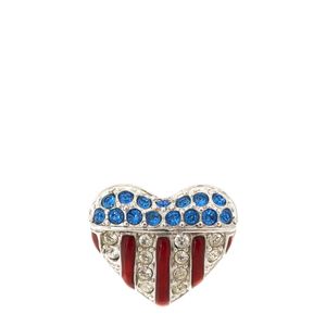 Broche Swarovski Coração EUA
