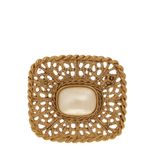 Broche-Givenchy-Desenhos-Dourado-e-Pedra-Perolada