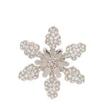 Broche-Swarovski-Floco-de-Neve-Branco-com-Cristais