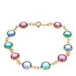 Pulseira-Swarovski-Dourada-Cristais-3-Cores