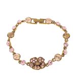 Pulseira-Givenchy-Flor-Cristais-Rosa