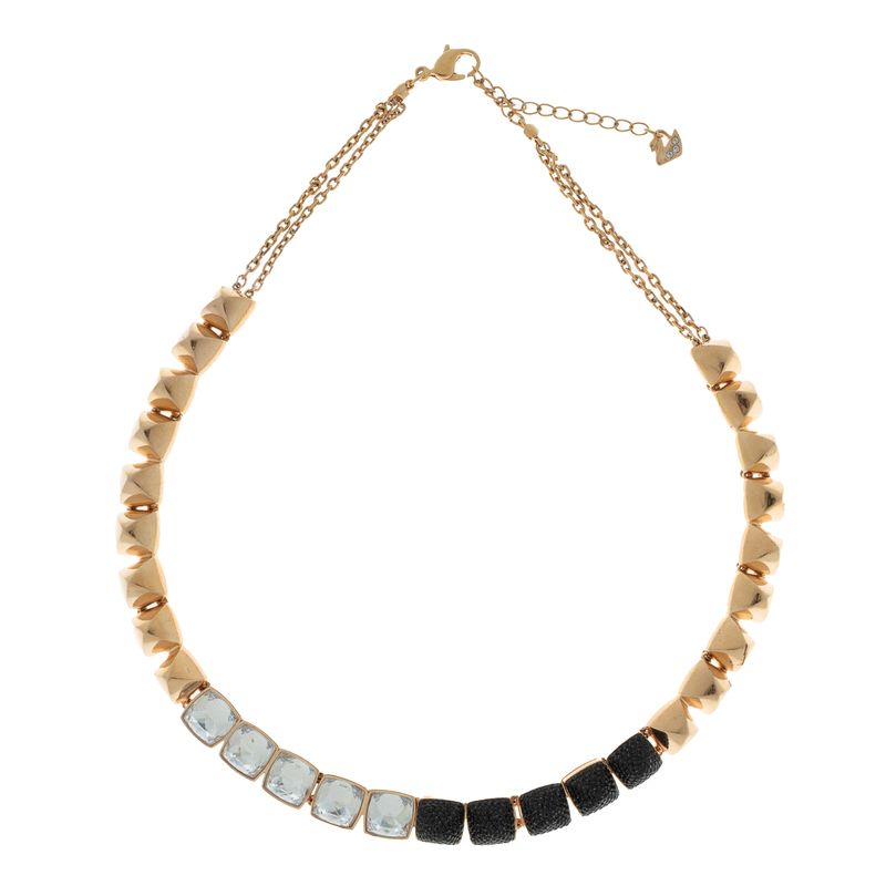 Colar-Swarovski-Spikes-Rose-e-Cristais