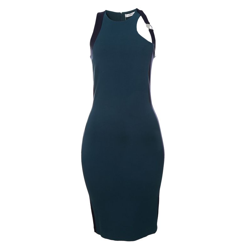 Vestido-Versace-Collection-Bicolor-