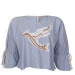 Blusa-Martha-Medeiros-Listrada-Bicolor-