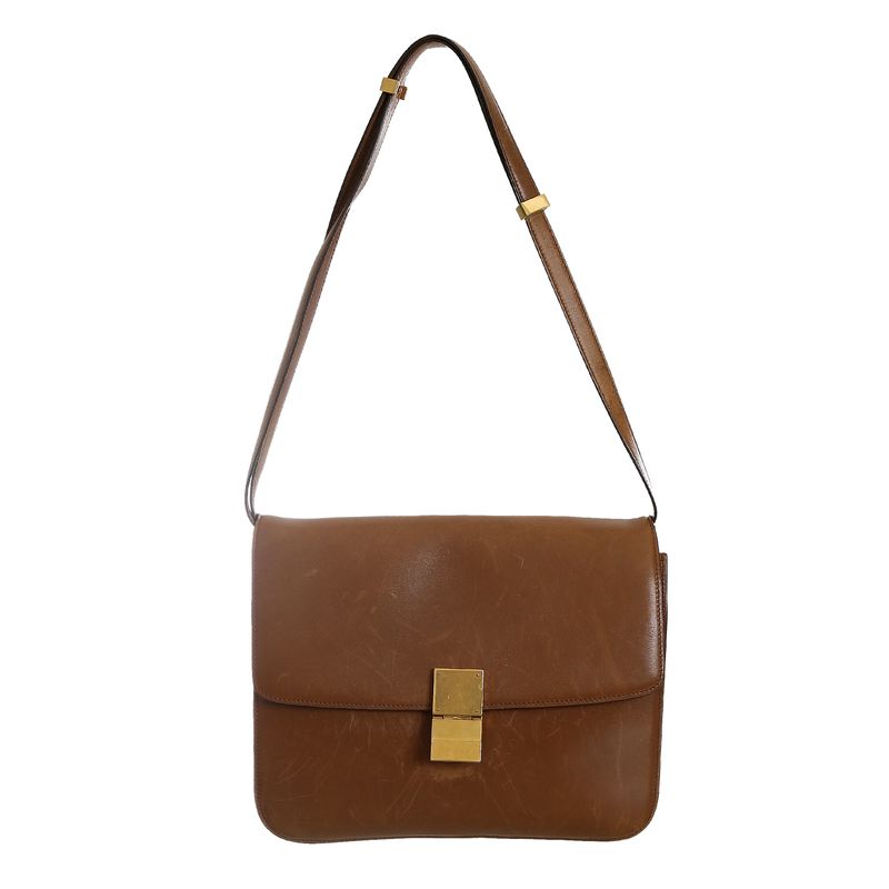 Bolsa-Celine-Classic-Couro-Marrom