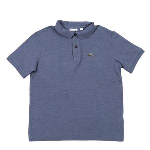 Blusa Polo Lacoste Infantil Azul