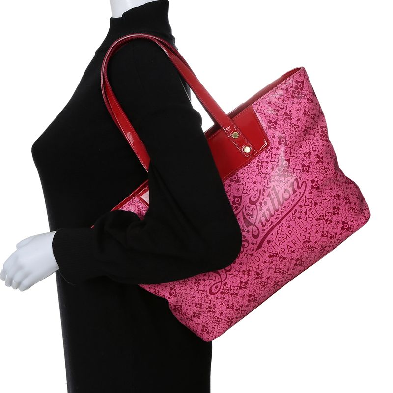 Bolsa-Louis-Vuitton-Cosmic-Blossom-Tote-Bicolor-
